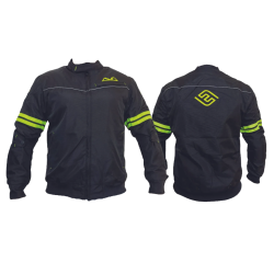 Chamarra Fassed Ava II Negro Amarillo