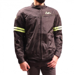 Chamarra Fassed Ava II Negro Amarillo