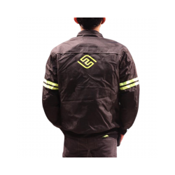 Chamarra Fassed Ava II Negro Amarillo