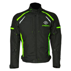 Chamarra Textil FASEED Sportage FJK-101 Negro Neon