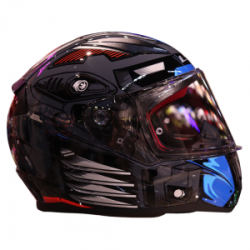 LS2 Rapid Robot Gris Rojo Ff353