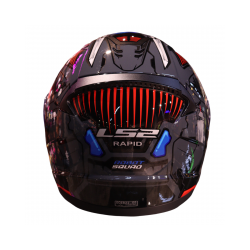 LS2 Rapid Robot Gris Rojo Ff353