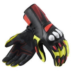 Guantes Revit Metis 2 Black Neon Yellow