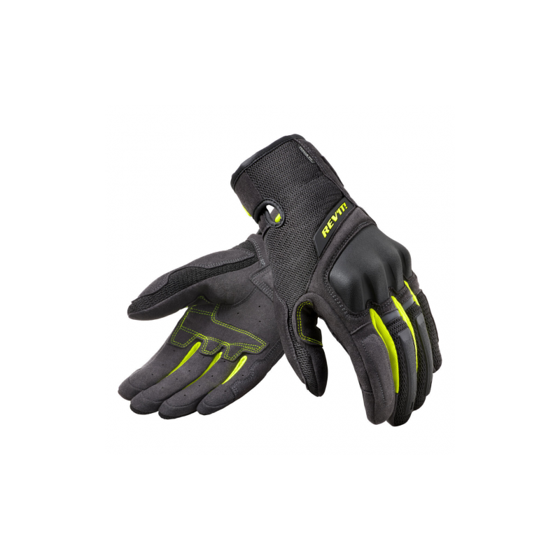 Guantes Revit Volcano Black Neon Yellow