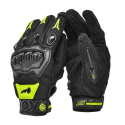Guante Kov Delta Negro Amarillo