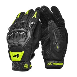 Guante Kov Delta Negro Amarillo
