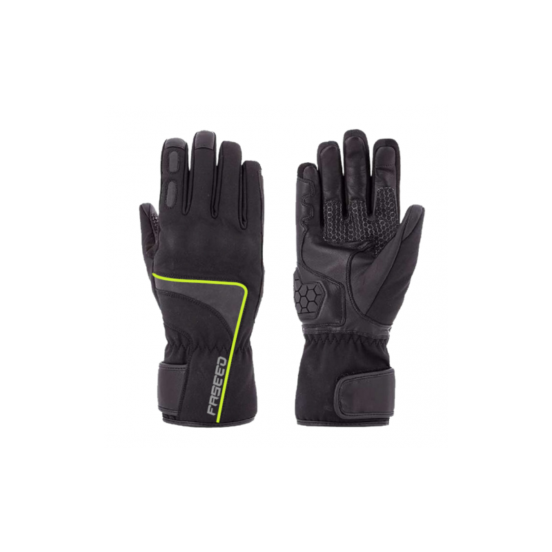 Guantes Faseed Aqua-Man Impermeables Textil FGL-601 Negro