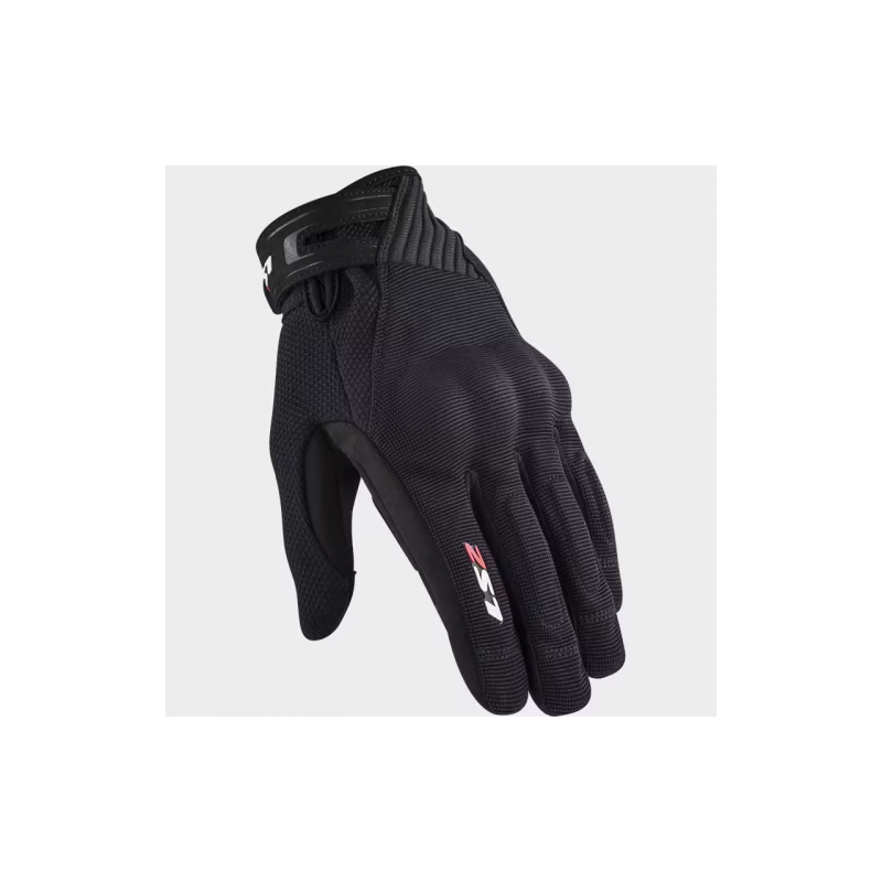 GUANTES LS2 DART 2 NEGRO TEXTIL